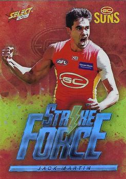 2019 Select Footy Stars - Strike Force #SF25 Jack Martin Front